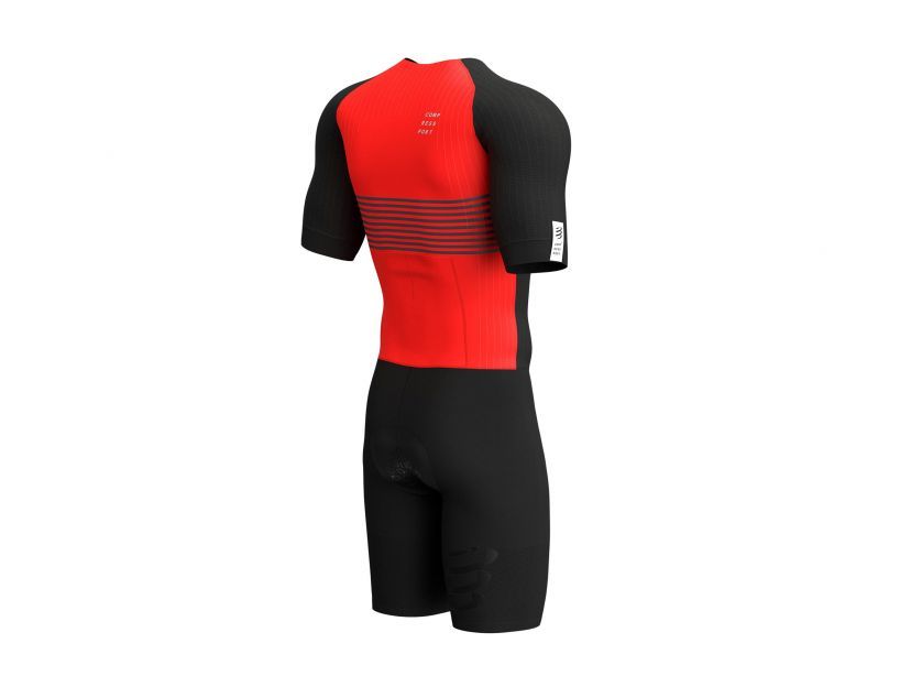 AERO SS TRISUIT M - BLACK/RED